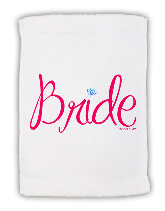 Bride Design - Diamond - Color Micro Terry Sport Towel 15 X 22 inches-Sport Towel-TooLoud-White-Davson Sales