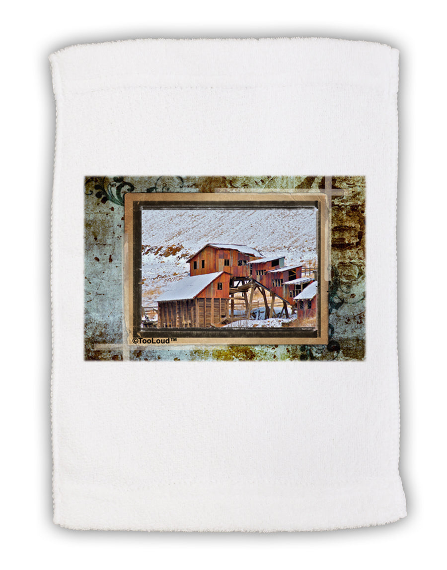 Mine Scene Colorado Micro Terry Sport Towel 15 X 22 inches by TooLoud-Sport Towel-TooLoud-White-Davson Sales