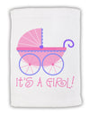 It's a Girl - Baby Carriage Micro Terry Sport Towel 15 X 22 inches-Sport Towel-TooLoud-White-Davson Sales