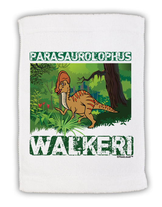 Parasaurolophus Walkeri - With Name Micro Terry Sport Towel 15 X 22 inches by TooLoud-Sport Towel-TooLoud-White-Davson Sales