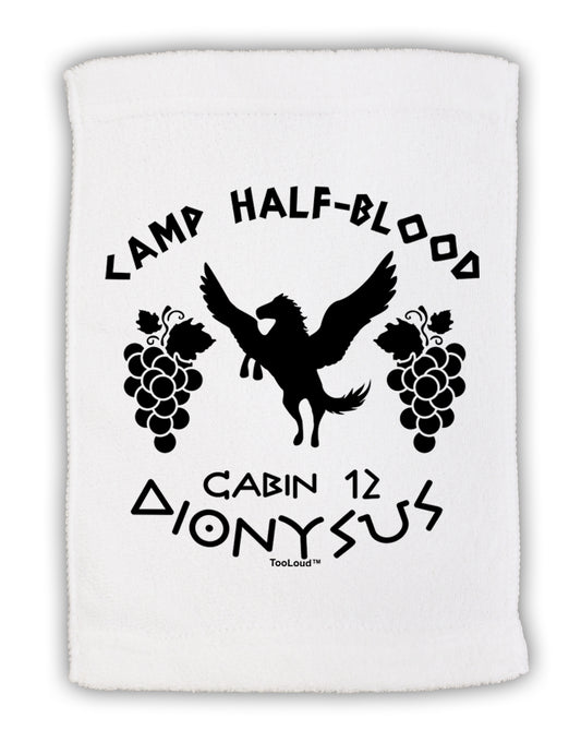 Camp Half Blood Cabin 12 Dionysus Micro Terry Sport Towel 15 X 22 inches by TooLoud-Sport Towel-TooLoud-White-Davson Sales