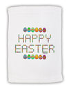 Happy Easter Eggs Micro Terry Sport Towel 11 x 18 inches-TooLoud-White-Davson Sales