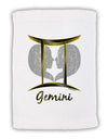 Gemini Symbol Micro Terry Sport Towel 11 x 18 inches-TooLoud-White-Davson Sales