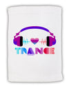 Heart Trance Micro Terry Sport Towel 11 x 18 inches-TooLoud-White-Davson Sales