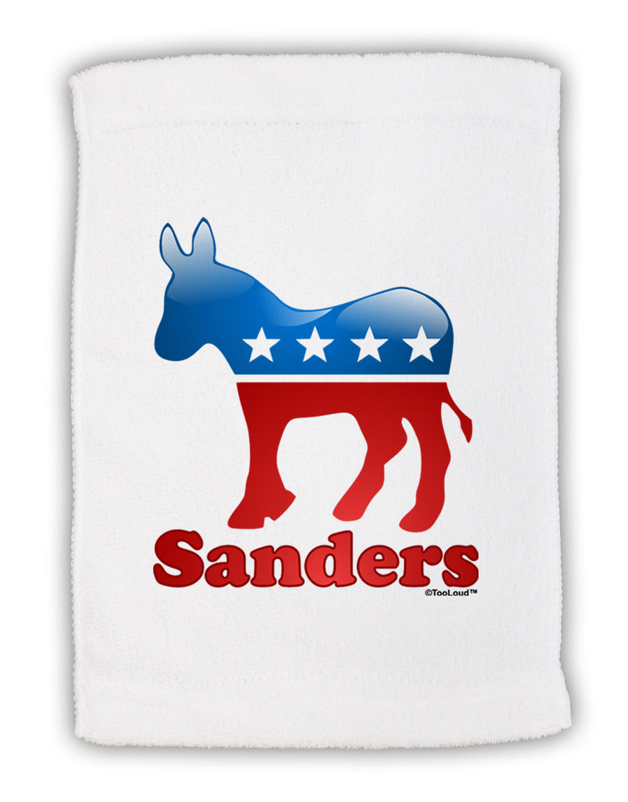 Sanders Bubble Symbol Micro Terry Sport Towel 11 x 18 inches-TooLoud-White-Davson Sales