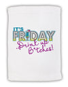 It's Friday - Drink Up Micro Terry Sport Towel 15 X 22 inches-Sport Towel-TooLoud-White-Davson Sales