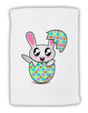 Bunny Hatching From Egg Micro Terry Sport Towel 11 x 18 inches-TooLoud-White-Davson Sales