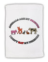 I Don't Eat My Friends Micro Terry Sport Towel 15 X 22 inches-Sport Towel-TooLoud-White-Davson Sales