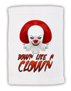 Down Like a Clown Micro Terry Sport Towel 11 x 18 inches-TooLoud-White-Davson Sales