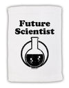 Future Scientist Distressed Micro Terry Sport Towel 11 x 18 inches-TooLoud-White-Davson Sales