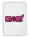 Mom to the Fifth Power - Cute Mom of 5 Design Micro Terry Sport Towel 15 X 22 inches by TooLoud-Sport Towel-TooLoud-White-Davson Sales