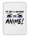 Not A Cartoon Eyes Blue Micro Terry Sport Towel 15 X 22 inches by TooLoud-Sport Towel-TooLoud-White-Davson Sales