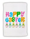 Happy Easter - Tulips Micro Terry Sport Towel 11 x 18 Inch by TooLoud-Sport Towel-TooLoud-White-Davson Sales