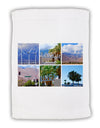 Palm Springs Square Collage Micro Terry Sport Towel 15 X 22 inches-Sport Towel-TooLoud-White-Davson Sales