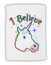 I Believe in Unicorns Micro Terry Sport Towel 11 x 18 inches-TooLoud-White-Davson Sales