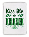 Kiss Me I'm Irish St Patricks Day Micro Terry Sport Towel 11 x 18 inches-Sport Towel-TooLoud-White-Davson Sales