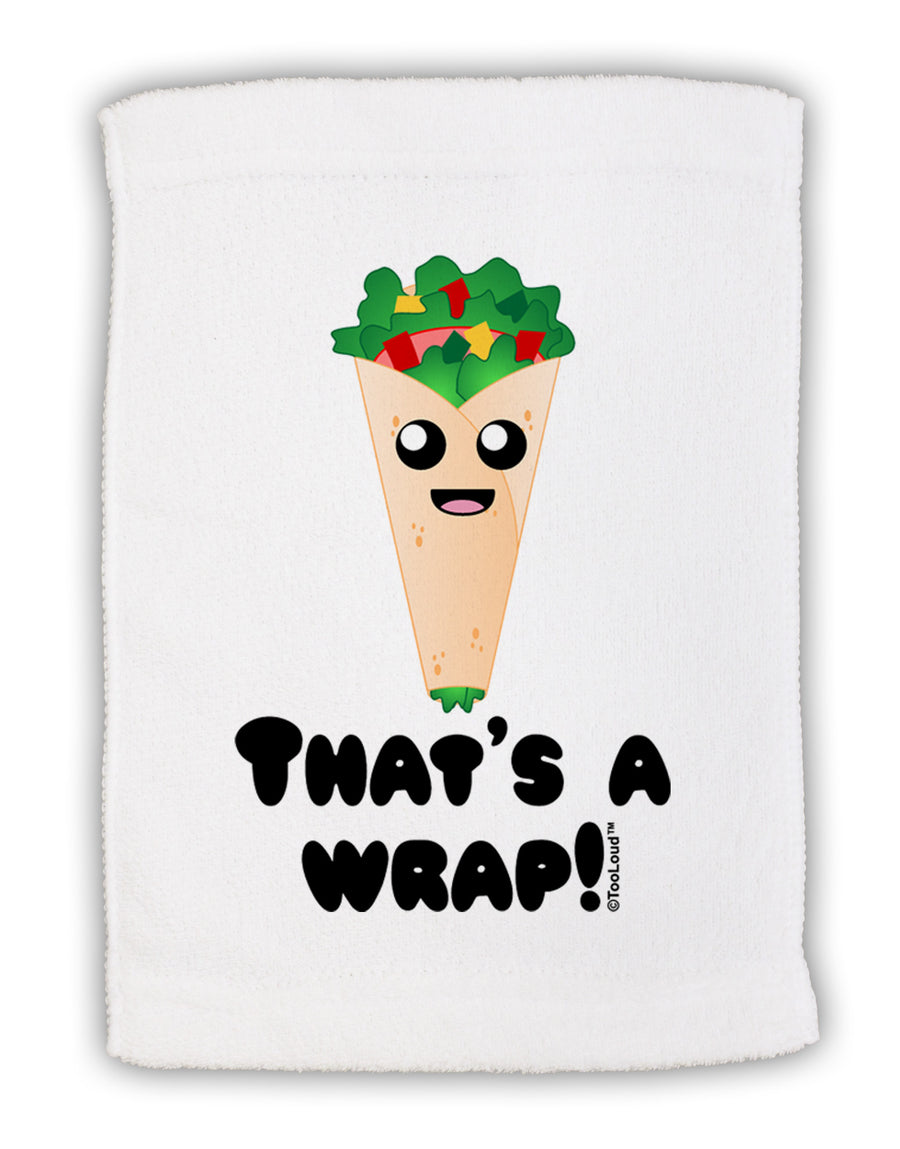 Thats A Wrap Cute Wrap Micro Terry Sport Towel 11 x 18 inches-TooLoud-White-Davson Sales