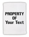 Personalized Property Of Micro Terry Sport Towel 11 x 18 inches-TooLoud-White-Davson Sales