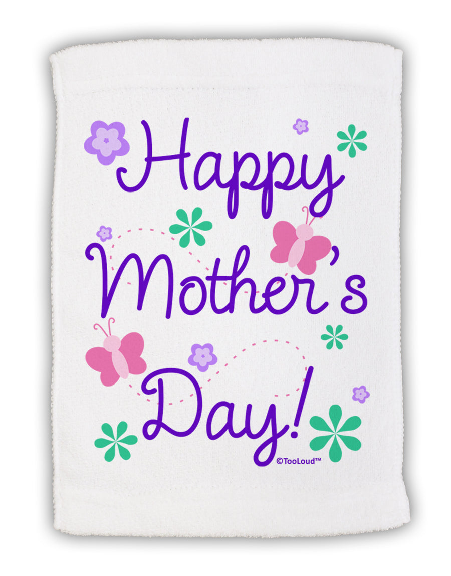 Happy Mother's Day Design Micro Terry Sport Towel 15 X 22 inches by TooLoud-Sport Towel-TooLoud-White-Davson Sales