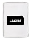 Kansas - United States Shape Micro Terry Sport Towel 11 x 18 Inch-Sport Towel-TooLoud-White-Davson Sales