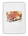 Colorado - Autumn WaterColor Text Micro Terry Sport Towel 11 x 18 inches-TooLoud-White-Davson Sales