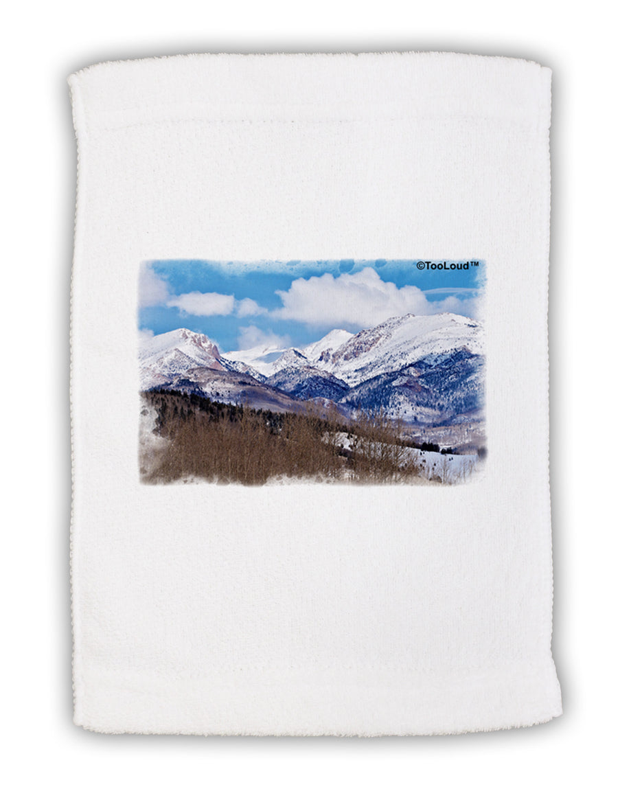 Pikes Peak Micro Terry Sport Towel 11 x 18 inches-TooLoud-White-Davson Sales