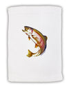 Rainbow Trout Micro Terry Sport Towel 11 x 18 inches-Sport Towel-TooLoud-White-Davson Sales