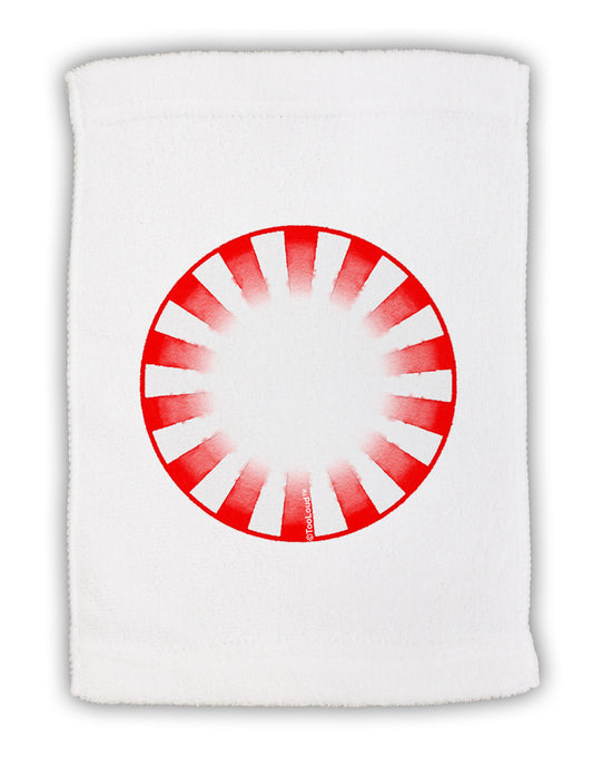Watercolor Peppermint Micro Terry Sport Towel 11 x 18 inches-TooLoud-White-Davson Sales