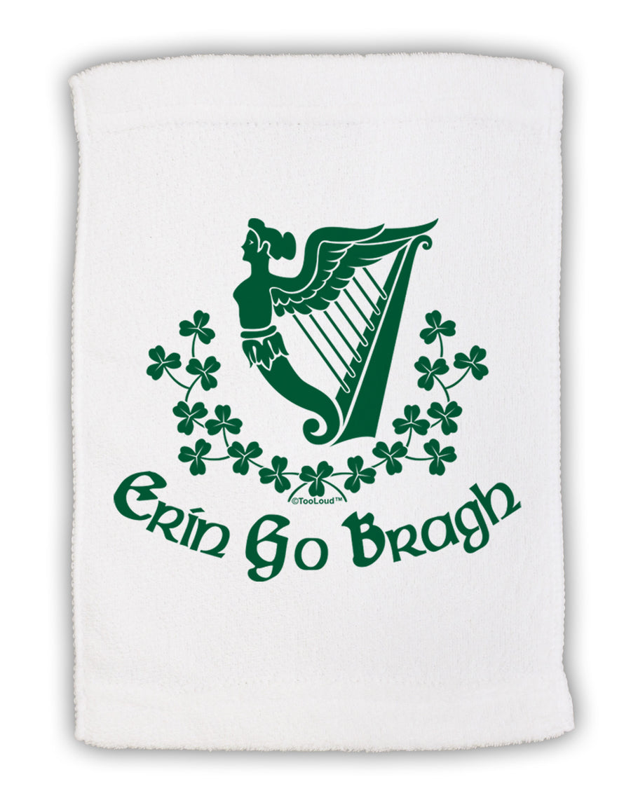 Erin Go Bragh Ireland Forever Micro Terry Sport Towel 11 x 18 inches-Sport Towel-TooLoud-White-Davson Sales