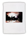 Nighttime Flamingos Micro Terry Sport Towel 11 x 18 inches-TooLoud-White-Davson Sales