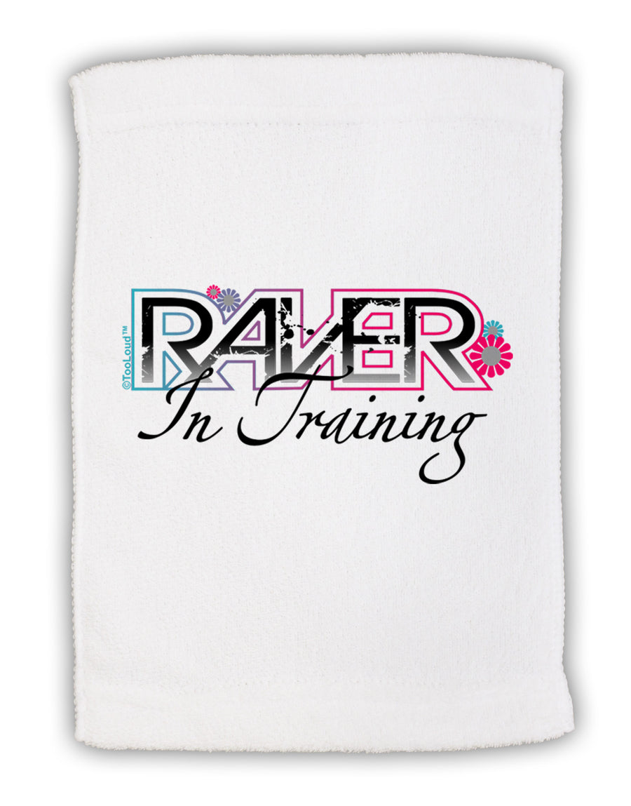 Matching Raver - In Training Micro Terry Sport Towel 11 x 18 inches-Sport Towel-TooLoud-White-Davson Sales