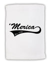 Merica Established 1776 Micro Terry Sport Towel 15 X 22 inches by TooLoud-Sport Towel-TooLoud-White-Davson Sales