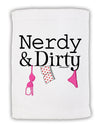 Nerdy and Dirty Micro Terry Sport Towel 15 X 22 inches by TooLoud-Sport Towel-TooLoud-White-Davson Sales