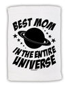 Best Mom in the Entire Universe Micro Terry Sport Towel 15 X 22 inches by TooLoud-Sport Towel-TooLoud-White-Davson Sales