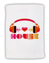 Heart House Micro Terry Sport Towel 11 x 18 inches-TooLoud-White-Davson Sales