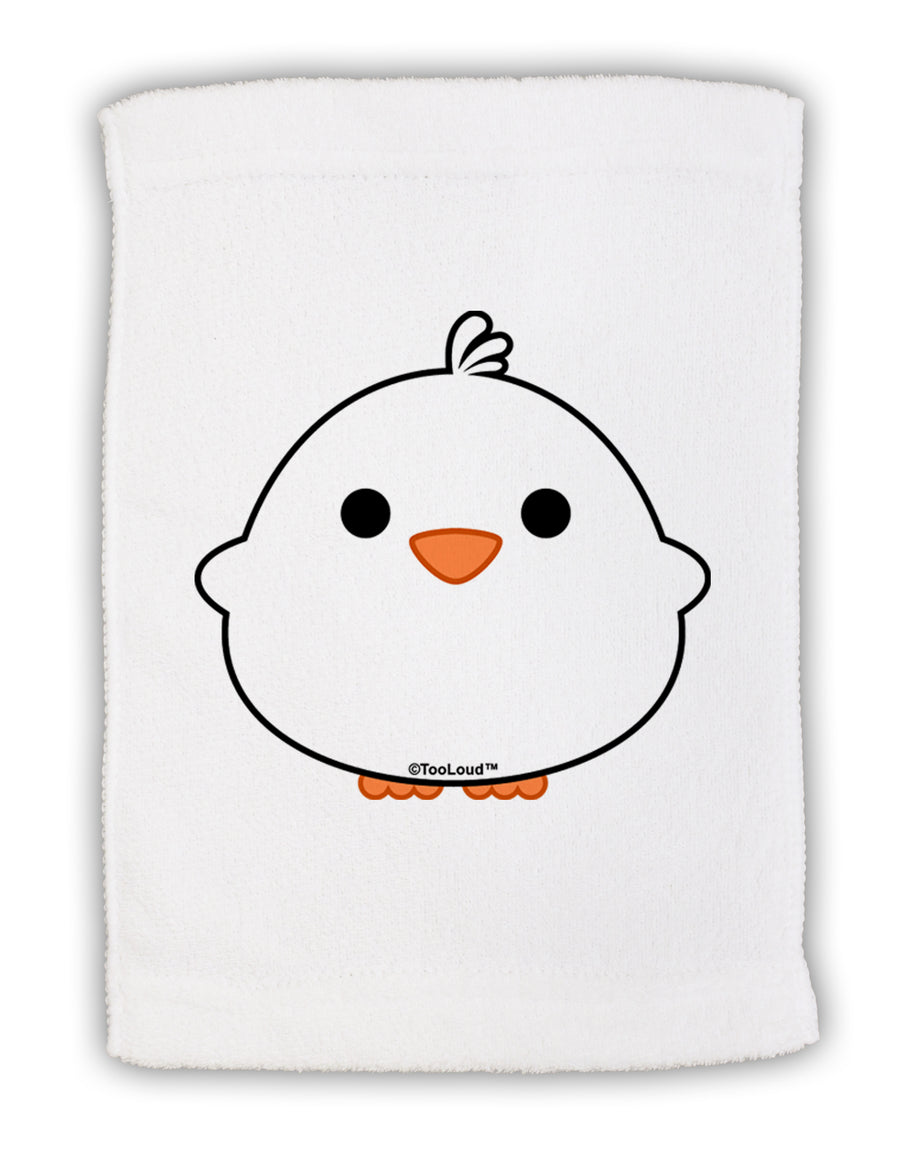 Cute Little Chick - White Micro Terry Sport Towel 11 x 18 Inch by TooLoud-Sport Towel-TooLoud-White-Davson Sales