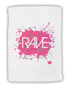 Rave Splatter Pink Micro Terry Sport Towel 11 x 18 inches-Sport Towel-TooLoud-White-Davson Sales