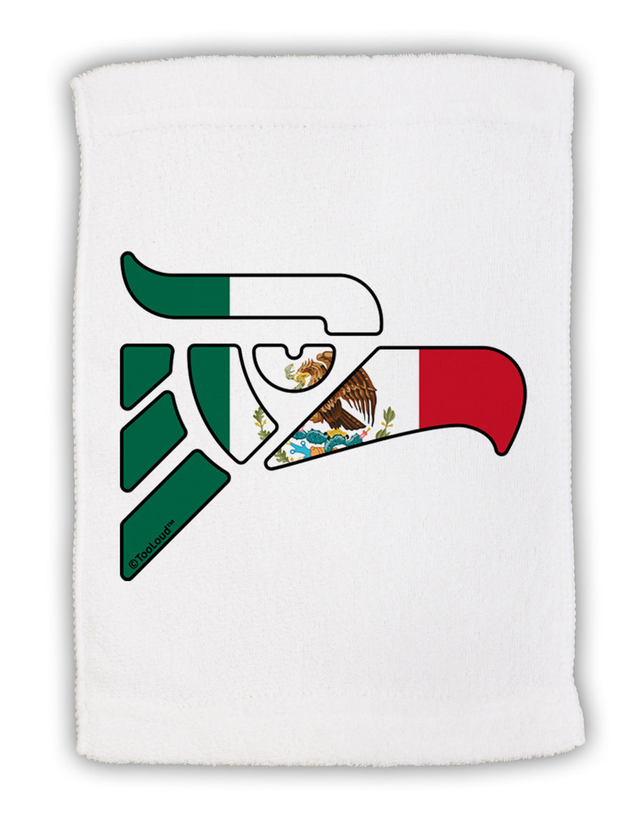 Hecho en Mexico Eagle Symbol - Mexican Flag Micro Terry Sport Towel 11 x 18 Inch by TooLoud-Sport Towel-TooLoud-White-Davson Sales