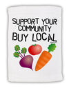 Support Your Community - Buy Local Micro Terry Sport Towel 15 X 22 inches-Sport Towel-TooLoud-White-Davson Sales