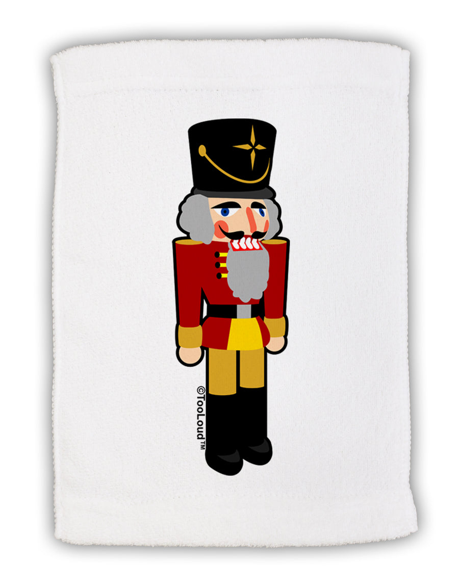 Festive Nutcracker - No Text Micro Terry Sport Towel 15 X 22 inches by TooLoud-Sport Towel-TooLoud-White-Davson Sales