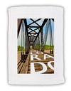 Colorado Bridge Text Micro Terry Sport Towel 11 x 18 inches-TooLoud-White-Davson Sales