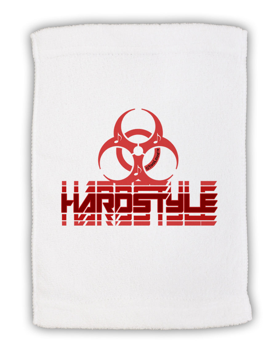 Hardstyle Biohazard Micro Terry Sport Towel 15 X 22 inches-Sport Towel-TooLoud-White-Davson Sales