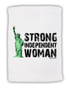 Statue of Liberty Strong Woman Micro Terry Sport Towel 15 X 22 inches by TooLoud-Sport Towel-TooLoud-White-Davson Sales