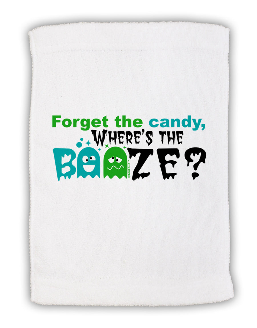 Where's The Booze Micro Terry Sport Towel 11 x 18 inches-TooLoud-White-Davson Sales