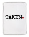 Taken Micro Terry Sport Towel 15 X 22 inches by TooLoud-Sport Towel-TooLoud-White-Davson Sales