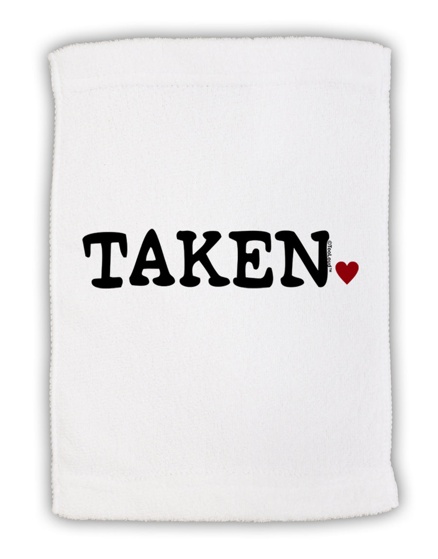 Taken Micro Terry Sport Towel 15 X 22 inches by TooLoud-Sport Towel-TooLoud-White-Davson Sales