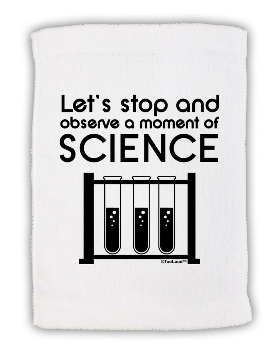 Moment of Science Micro Terry Sport Towel 15 X 22 inches by TooLoud-Sport Towel-TooLoud-White-Davson Sales