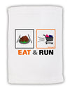 Eat & Run Black Friday Micro Terry Sport Towel 11 x 18 inches-Sport Towel-TooLoud-White-Davson Sales