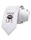 TooLoud Vamp Life Printed White Necktie-Necktie-TooLoud-White-One-Size-Davson Sales