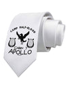 Cabin 7 Apollo Camp Half Blood Printed White Necktie
